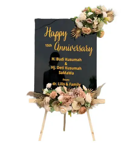 Papan Bunga Akrilik Cililitan